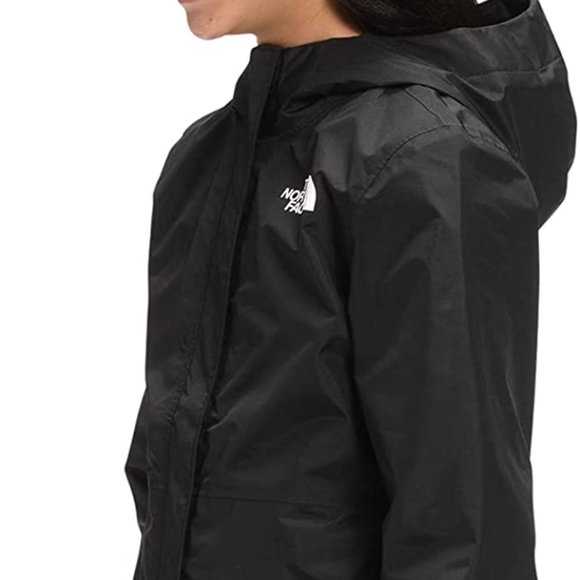 🆕The North Face Girls' Resolve Reflective Jacket, S (7/8) -TNF Black, NWT,Auth. - Picture 3 of 15